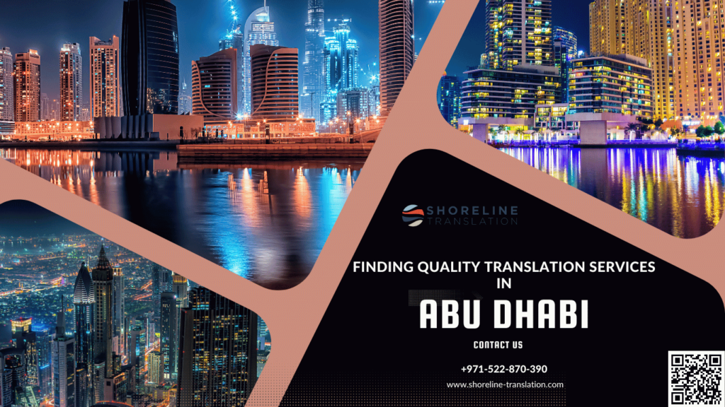 translation services in Abu Dhabi