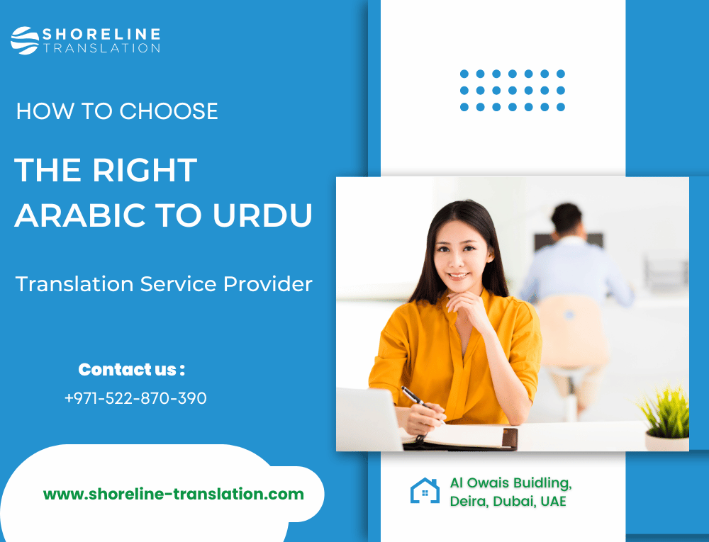 How to Choose the Right Arabic to Urdu Translation Service Provider