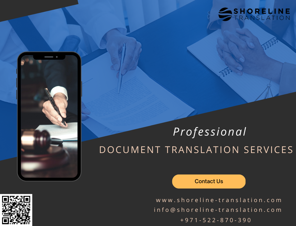 Legal document translation services