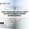 Translation Services Miami