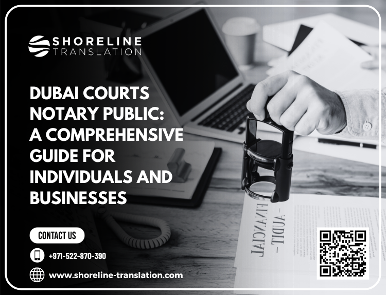dubai courts notary public
