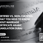 marriage certificate arabic translation dubai