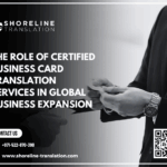 business card translation services