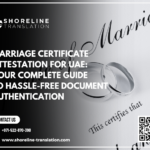 marriage certificate attestation for uae