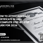 how to attest marriage certificate in uae